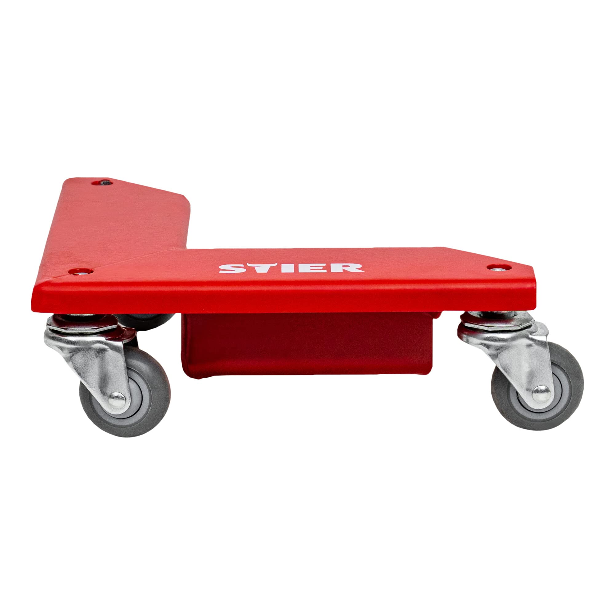 Set di carrelli angolari STIER portata 150 kg con ruote in gomma, ruote per carichi pesanti per mobili, ruota da trasporto in struttura in acciaio saldata e termoverniciata
