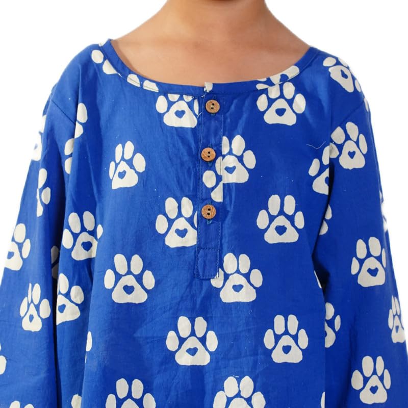 Image of Chheent Girls Cotton Night Suit | Baby Kids Sleep Suit | Pajama Set Boys | Kids Pajama Sets | Kids Dress | Kids Pant Set | Baby Suit