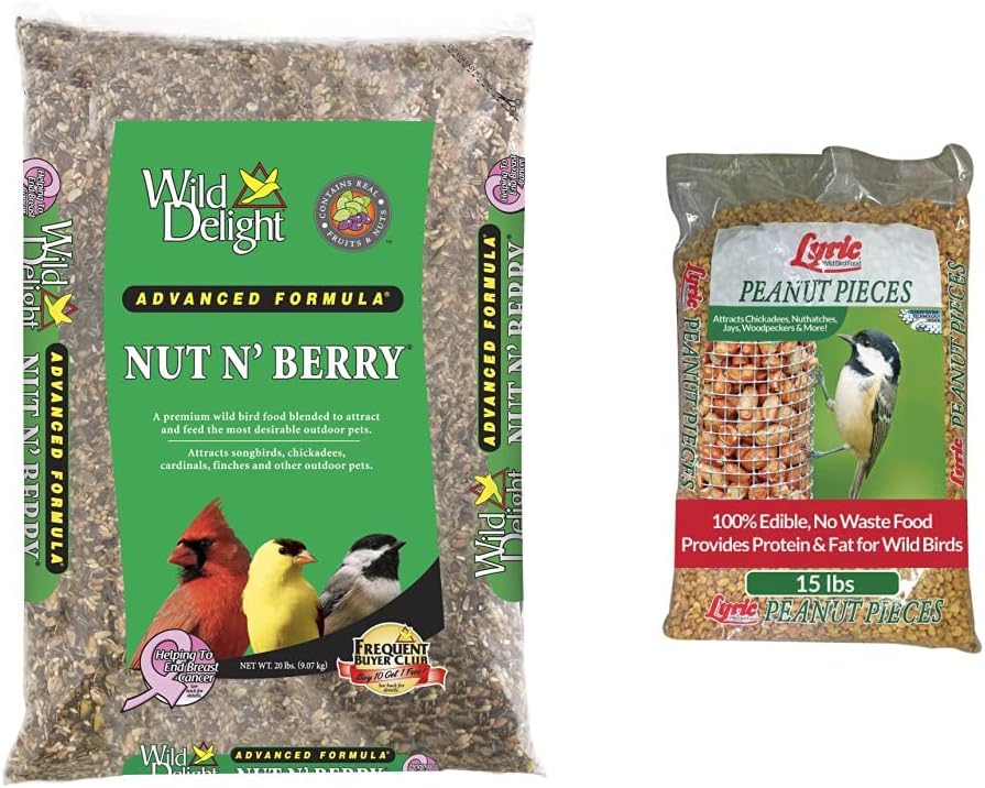 Wild Delight Nut N' Berry Birdfood (20 lb) and Lyric