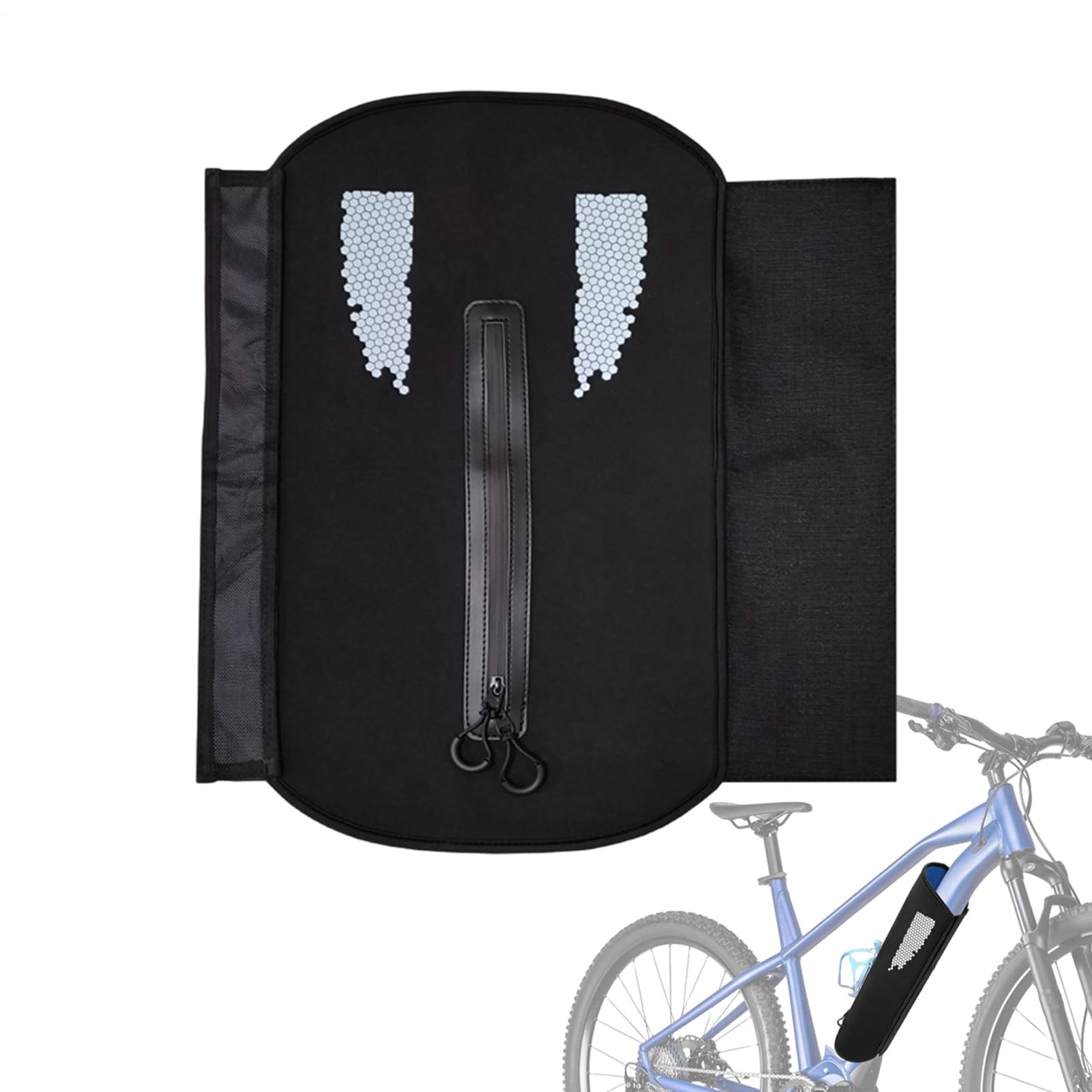 Funda para batería de bicicleta eléctrica impermeable y protectora contra el polvo en invierno