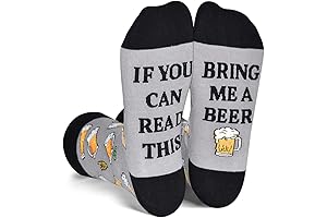 If You Can Read This Funny Socks, Novelty Socks for Beer Lovers,...