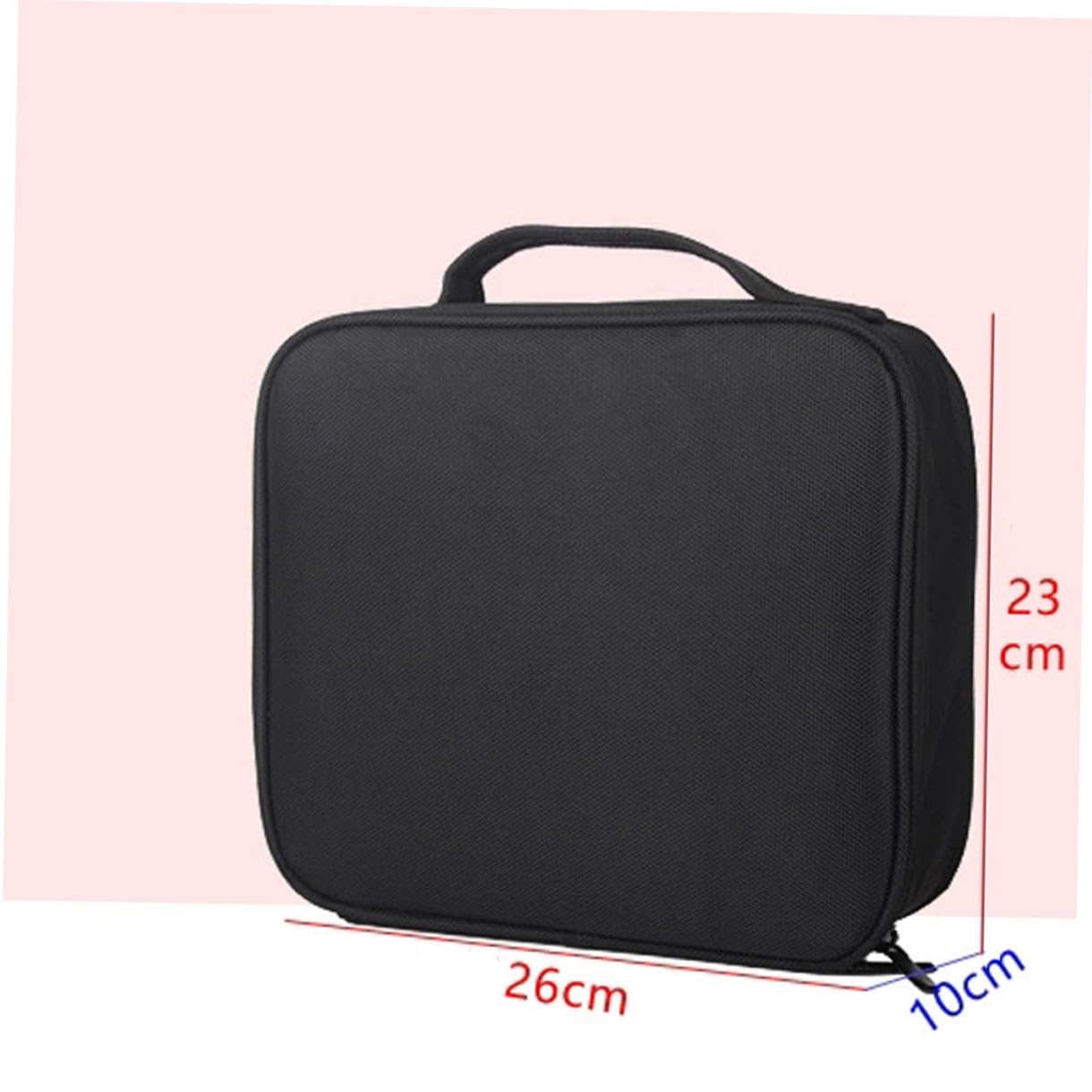 PACKOVE Borsa per Cosmetici Portatile con Scomparti Regolabili Valigetta Viaggio per S