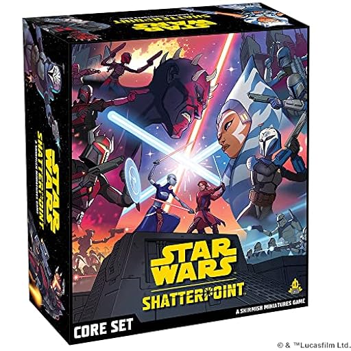 Asmodee Star Wars Shatterpoint Core Set - Libera la Fuerza en una Aventura en Toda la Galaxia, Juego de Estrategia en Miniatura de Mesa para niños y Adultos, a Partir de 14 años, 2 Jugadores, 90 | Ya disponible en tu tienda friki favorita! En mundofriki.es!