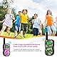 Nestling Walkie Talkie 3 Stück, Verbesserte Version Camouflage 8 Kanäle, 2-Wege-Radio-Spielzeug mit Hintergrundbeleuchtung LCD-Taschenlampe, 3 KM Reichweite für Kinder, Indoor-Outdoor-Aktivität