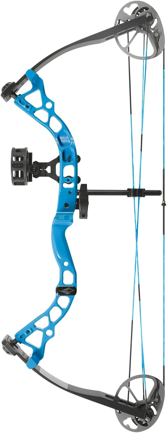 Diamond ArcheryYouth Atomic Bow - Fully Adjustable Equipped Durable Compound Bow | 6-29 LBS Draw Weight | 12"-24" Draw Length | 191 FPS