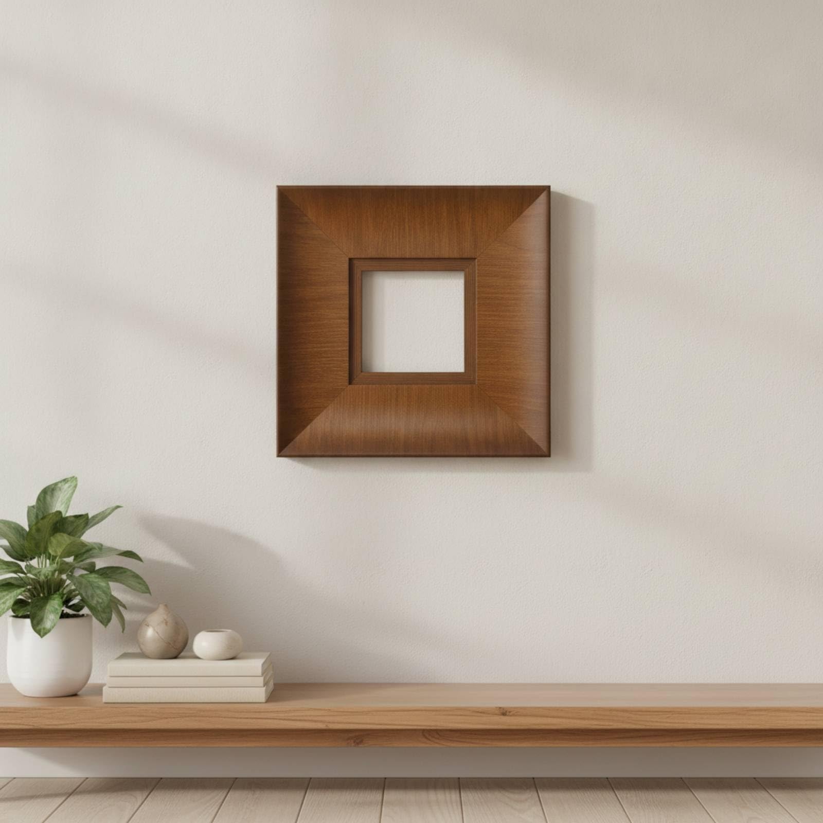 Baoblaze Cornice Foto Cornice Fino Cornice Cornice Parete in Legno Elegante con Costruzione Ad Angolo Accurata Stile Essenziale E, Interno 130 180mm Esterno 217 267mm, style to 6