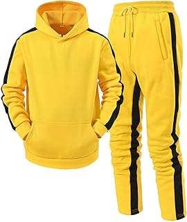 black and yellow tracksuits