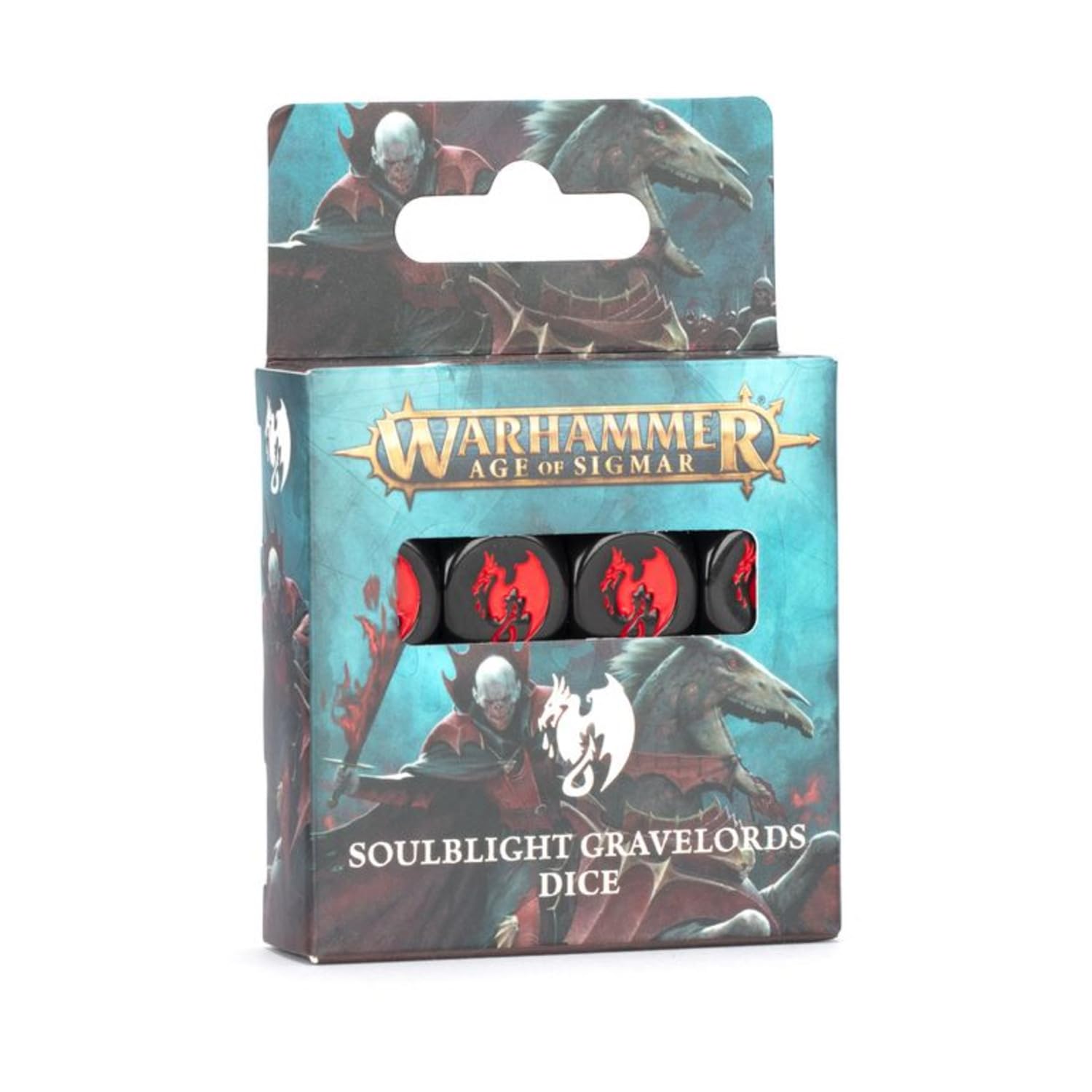 Games Workshop - Warhammer - Age of Sigmar - Soulblight Gravelords Dice Set (2025 Edition)