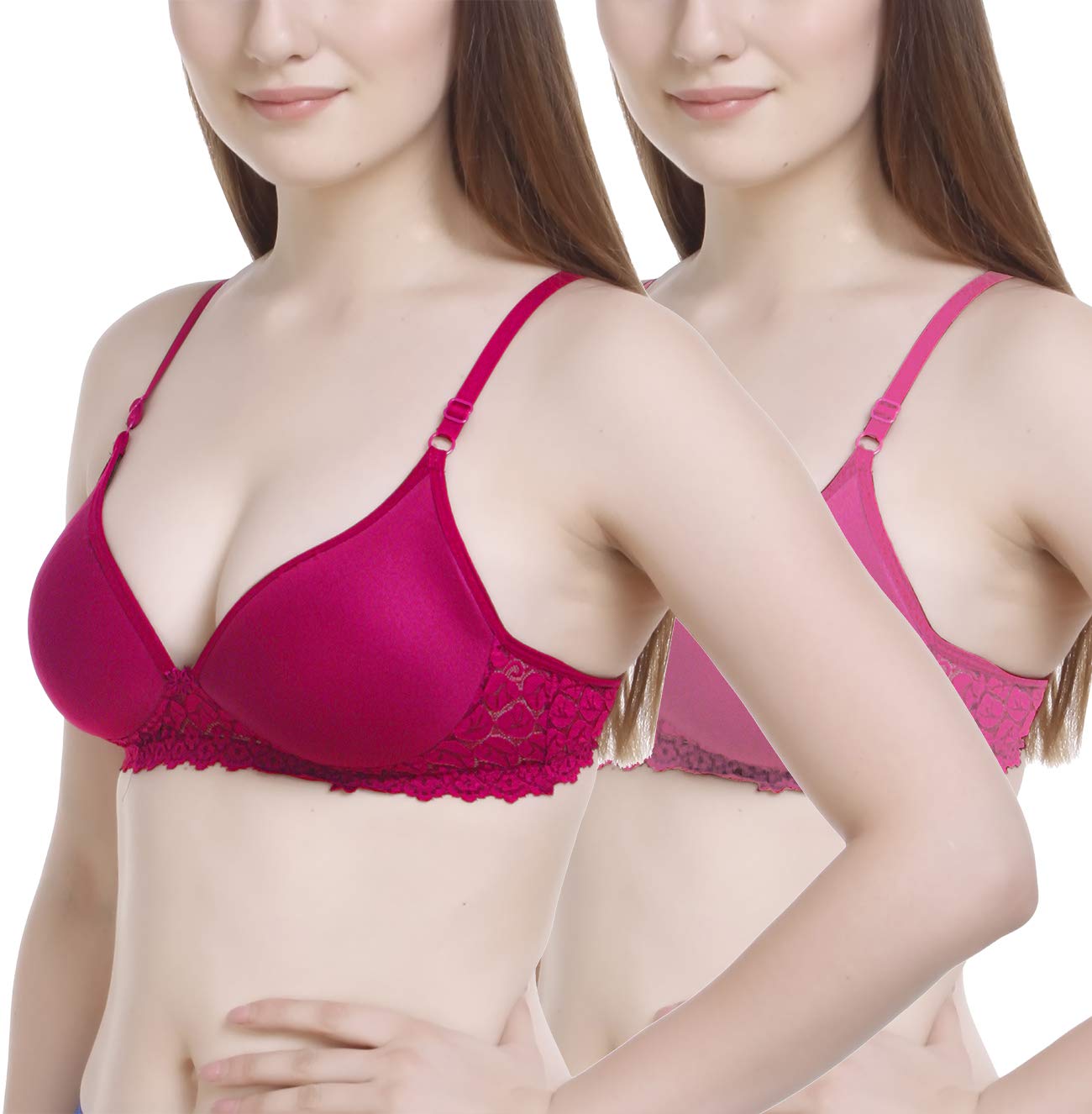 styfun Women's Cotton Padded Bras-picture-42