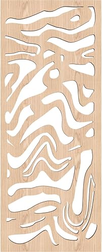 Miniatura 2 de Ekena Millwork WALW10X25X0375NFDRO Northfield Paneles de pared decorativos de madera con calado, 9 38 pulgadas de ancho x 24 38 pulgadas de alto,