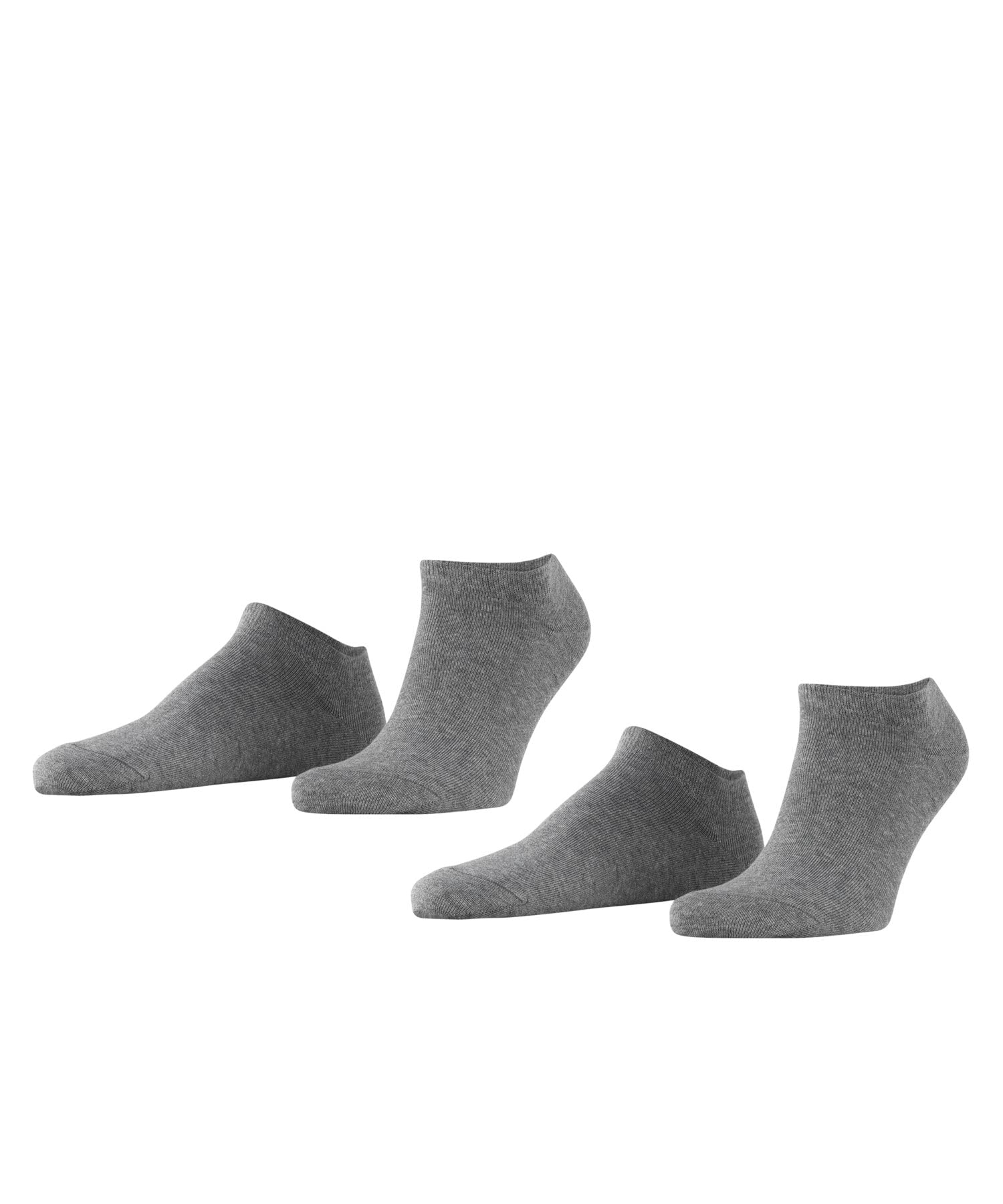 ESPRIT Herren Basic Uni 2-Pack Sneakersocken atmungsaktive biologische Baumwolle verstärkte Herrensneakersocken kurz strapazierfähig hautfreundlich rutschfrei einfarbig Multipack 2 Paar