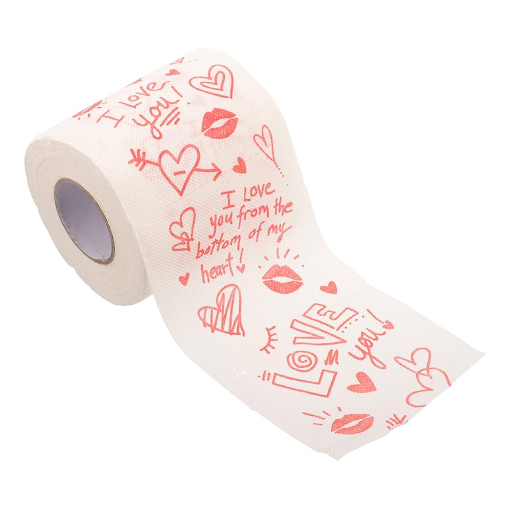 Amazon.co.jp: Mipcase 1 ロール プリントティッシュ ハートの