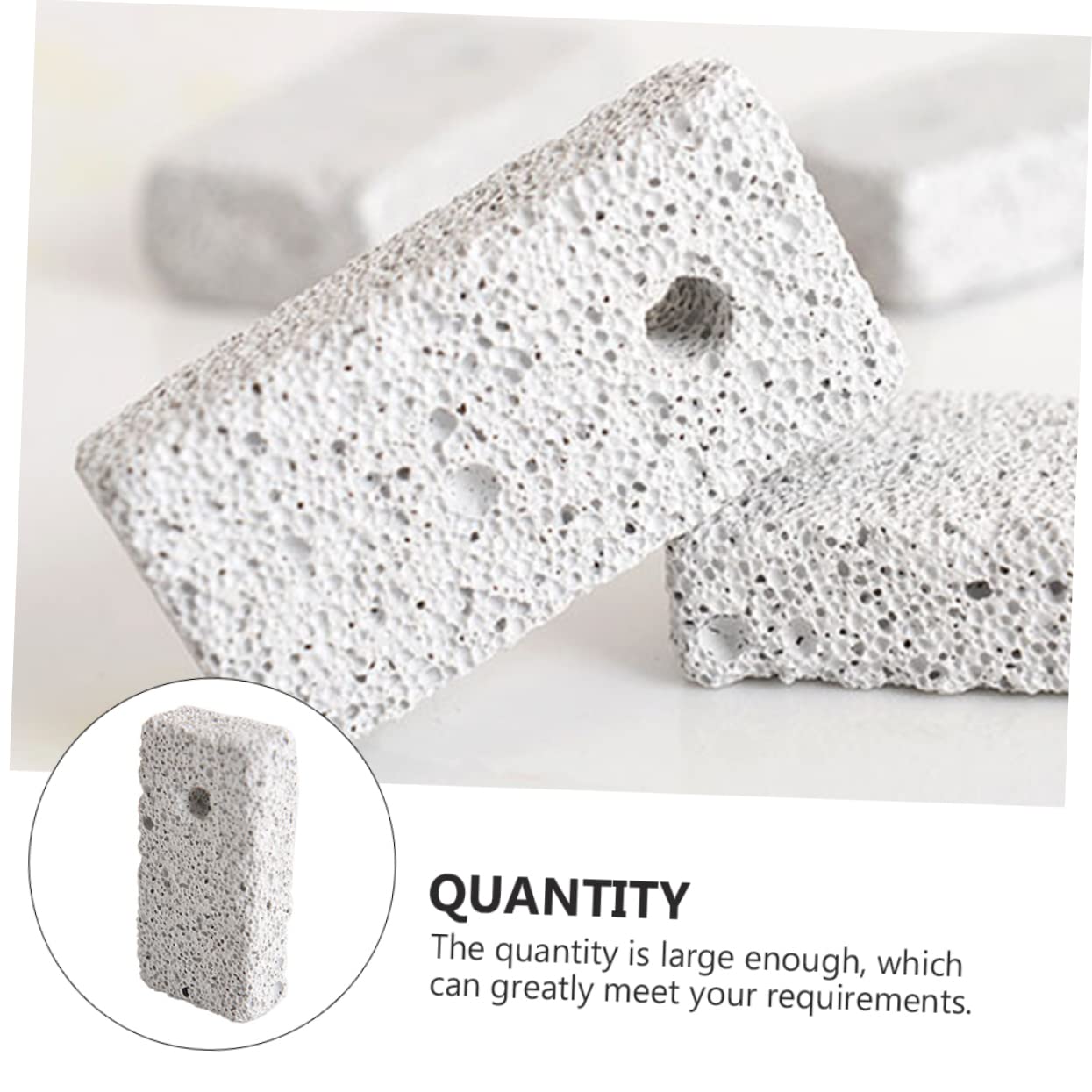 BESPORTBLE 120piezas Piedra Molar para Mascotas Pequeñas De Piedra Volcánica para Hámster Conejos y Cobayas Suplemento De Calcio y Molienda para Chinchillas y Jerbos
