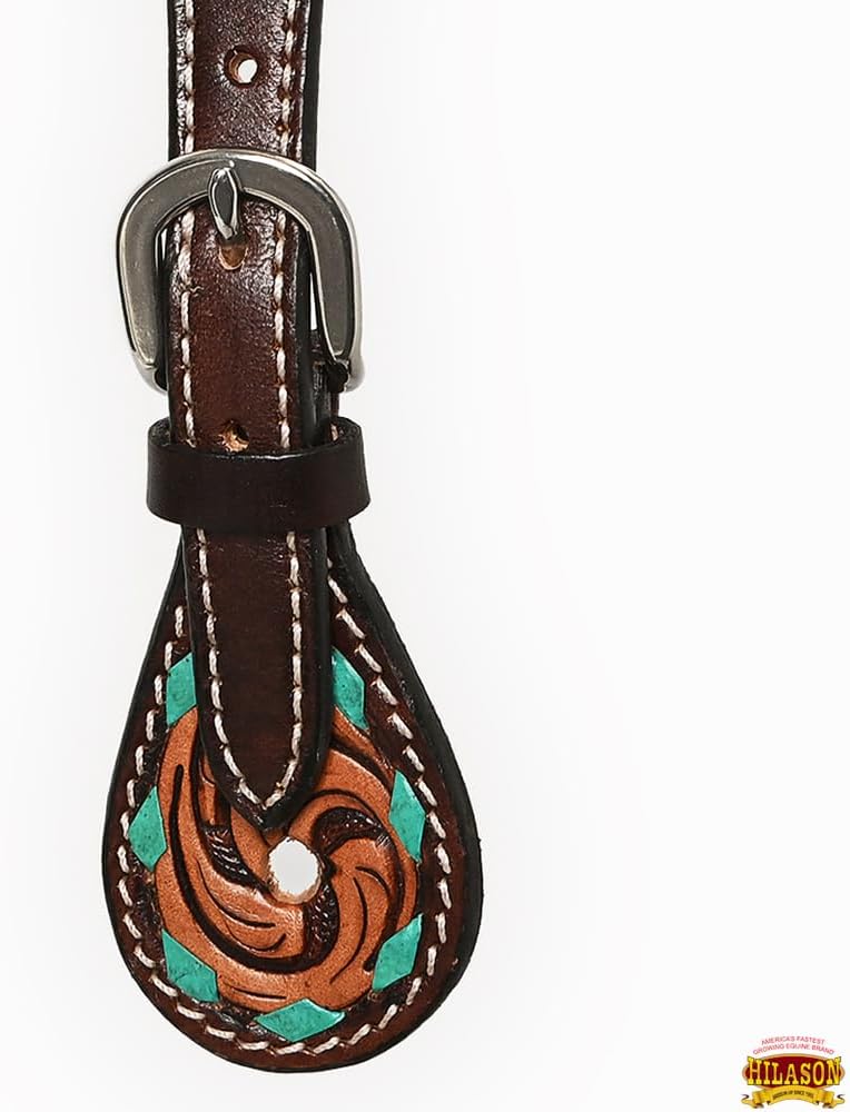 HILASON Leather Spur Straps for Men and Women | Western Boot Spurs Horse Tack Gear Rodeo Unisex