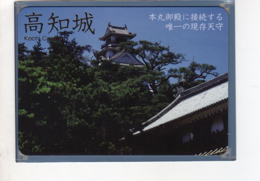 Amazon.co.jp: 『日本100名城』高知城 城カード V : 文房具