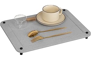 Stone Drying Mat for Kitchen Counter: Experience a Dry, Clean, and Hygienic Workspace