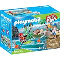 PLAYMOBIL 70035 StarterPack Aventura en Canoa, Multicolor
