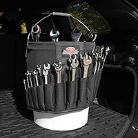 Vista 2 de Bucket Boss Organizador de herramientas de cubo Wrench Boss en negro, AB30020