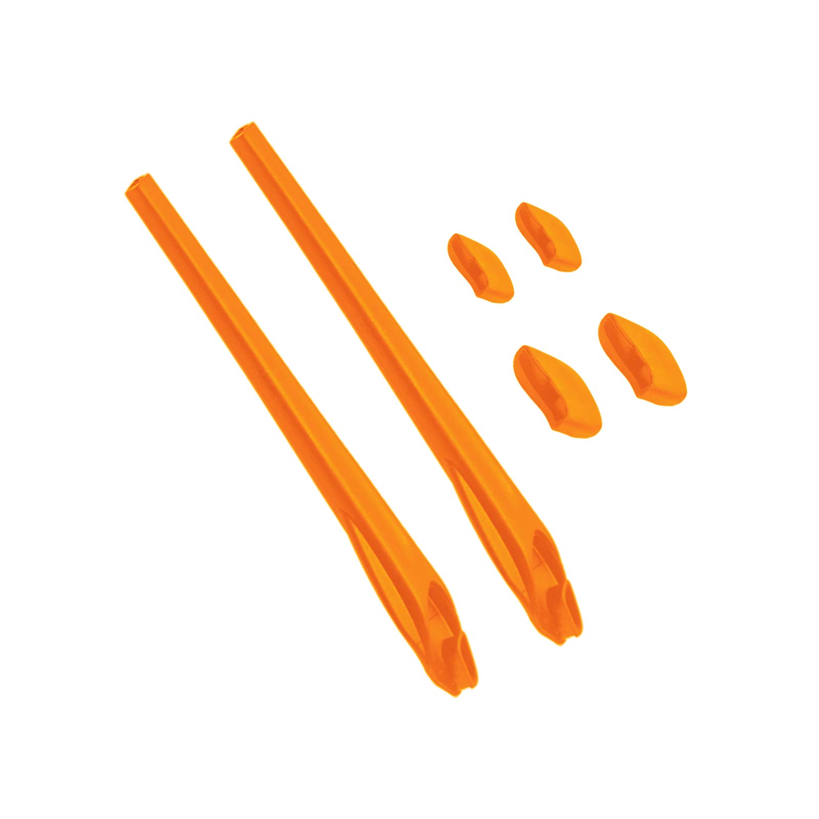 BLAZERBUCK Sock Kits Earsocks & Nosepieces for Oakley Flak 2.0 OO9295/Flak 2.0 XL OO9188/Flak 2.0 Asian Fit OO9271 Sunglasses - Orange