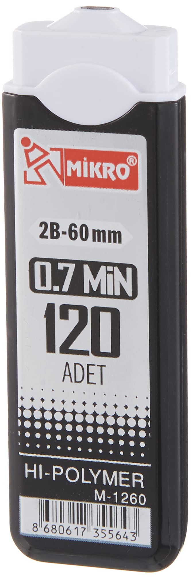 Mikro M-1260 60 mm Kurşun Kalem Ucu 0.7 mm