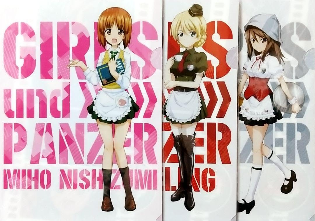 Amazon.co.jp: ガルパンガールズパンツァー 13枚セット a4クリア