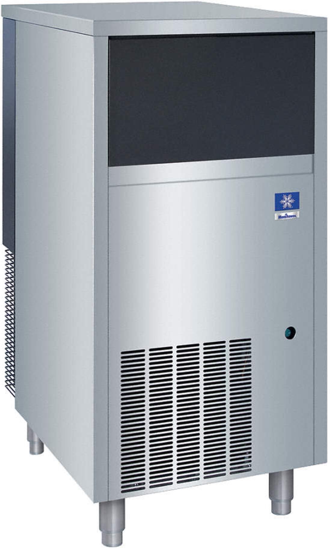 Manitowoc UFF0200A 19-1/4' Air-Cooled Flake Undercounter Ice Machine with 60-Pound Bin, 115V