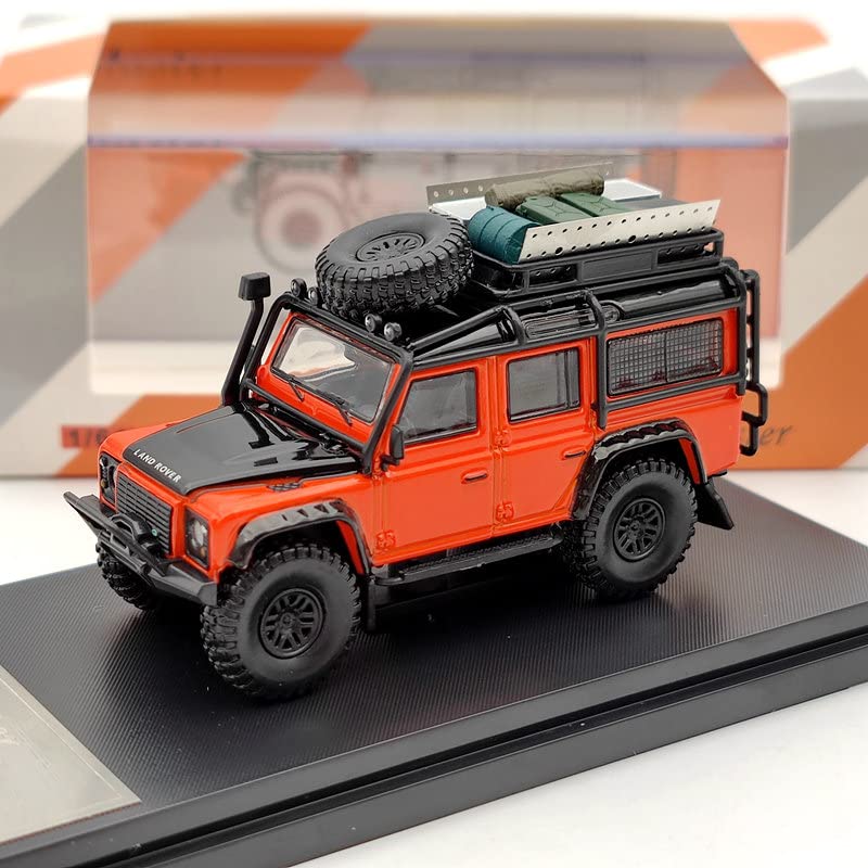 Lan~over Defender 110 Gulf Big wheel Diecast Toys Car Models
