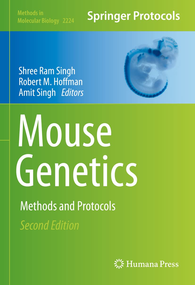 Buy Mouse Genetics: Methods and Protocols: 2224 (Methods in Molecular Biology) — BookShops.in