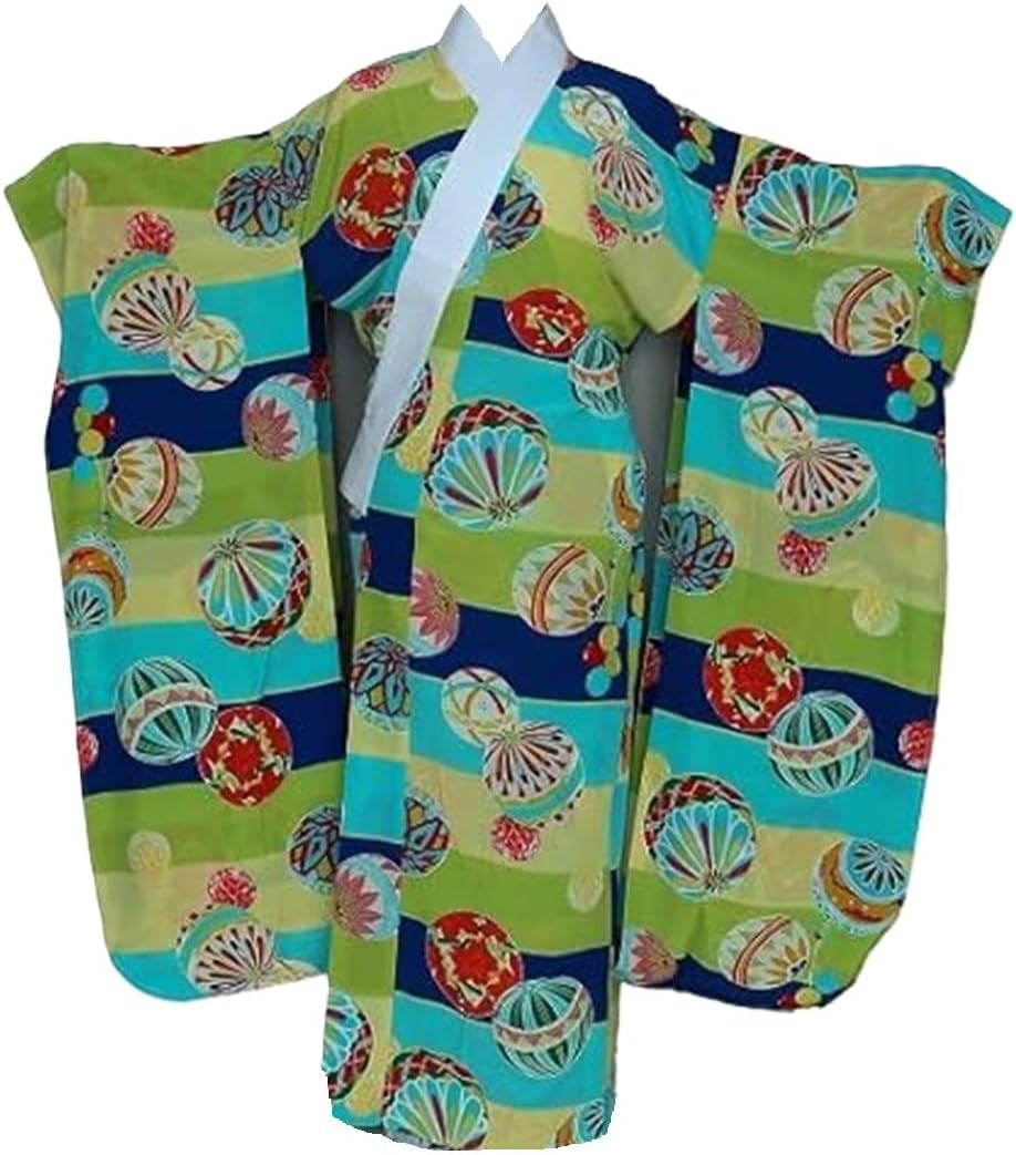 総柄振袖長地伴 M0110-01 在庫処分 振袖用襦袢 仕立て上りの交織振袖用長襦袢 洗える振袖用襦袢