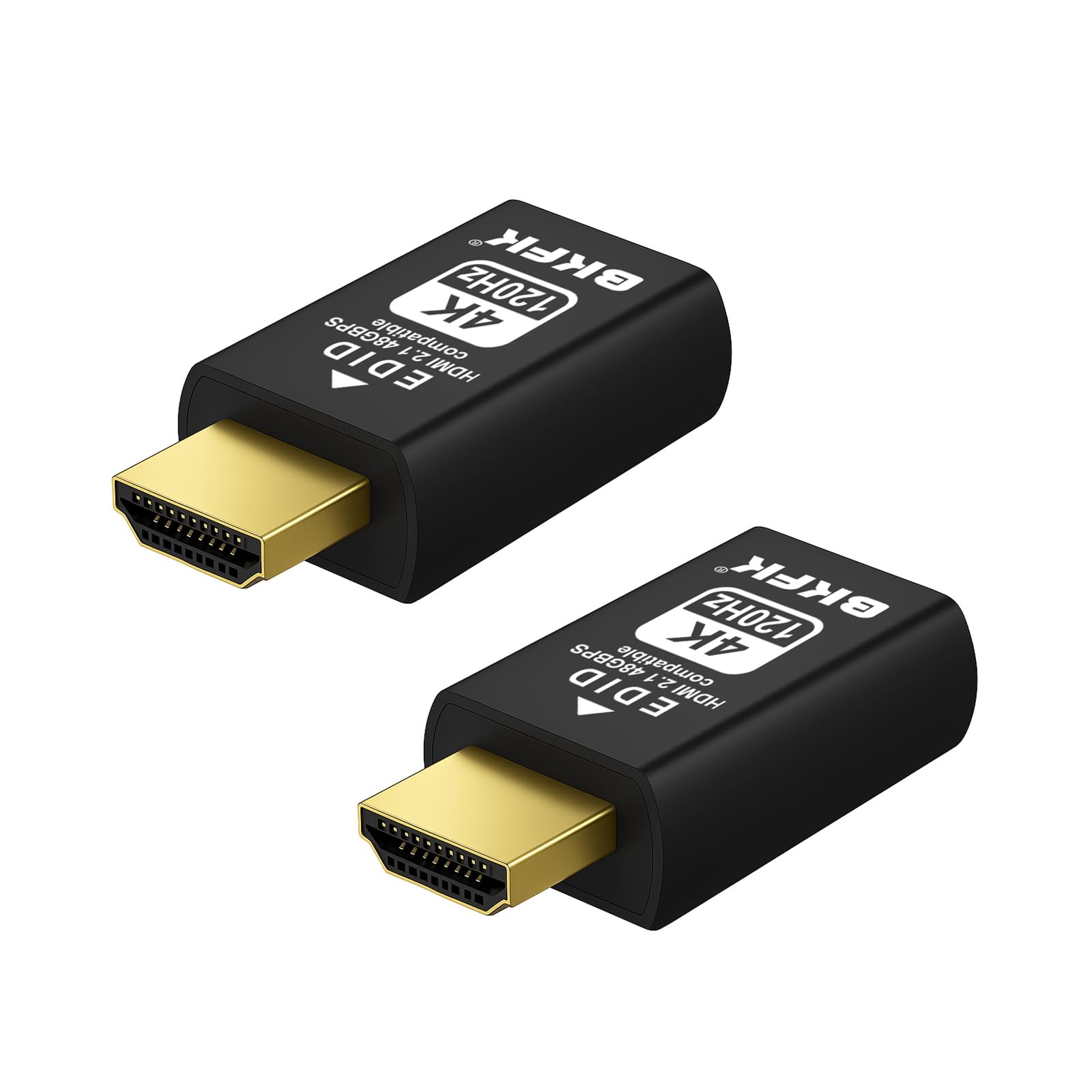 DP 4K 60Hz DisplayPort Headless Plug - Supporta 1080p-120Hz EDID Emulatore Dongle 60Hz per crypto mining, server remoti e desktop virtuali (2.1-4K-120Hz-2P-)