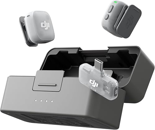 DJI Mic Mini 2 (2 TX + 1 Mobile RX + Charging Case), Lava…