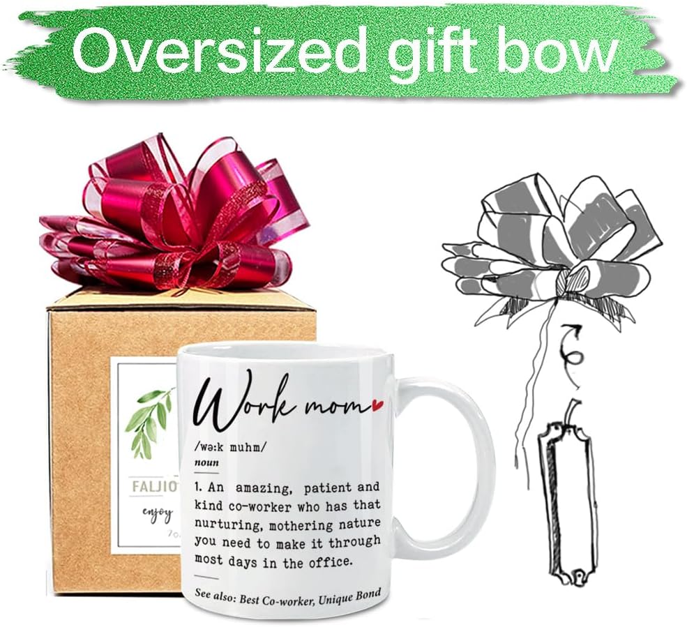 Inspirational Appreciation Coffee Mug Gift for Mom, Funny Mothers Day Gifts for Mother Grandmother Coworkers from Daughter, Work Mom Coffee Mug, Unique Gifts for Birthday Christmas - Image 3