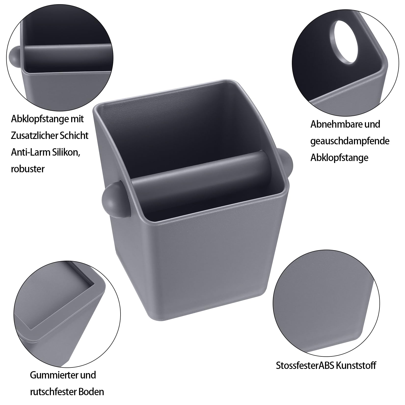 Boîte à Frapper Pour Porte-filtre Knock Box : - Boîte à Frapper Pour Porte-filtre - Pour Machine A Cafe Accessoire De Cafe 90505718