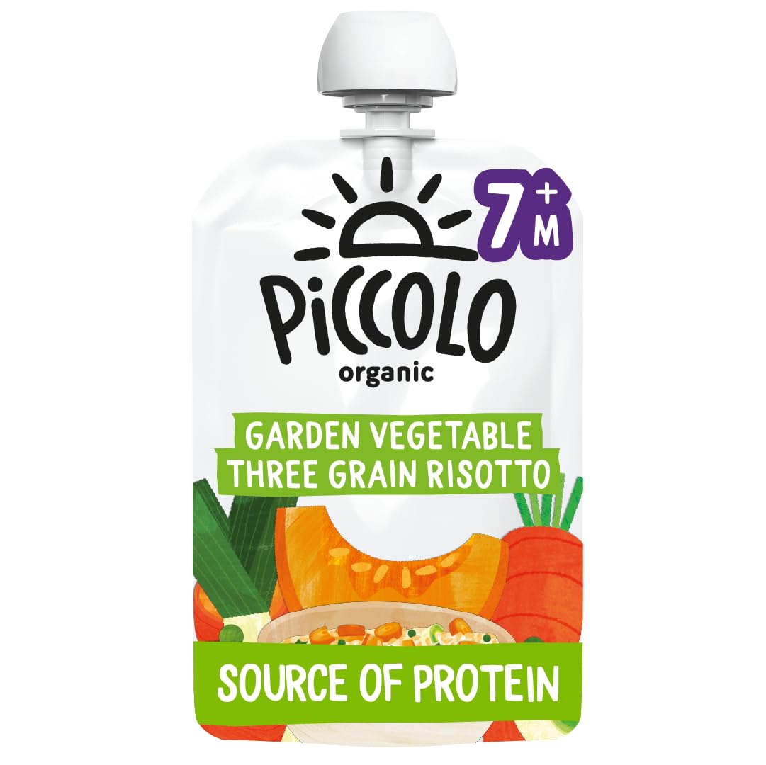 Piccolo Organic Three Grain Risotto Meal, 130g