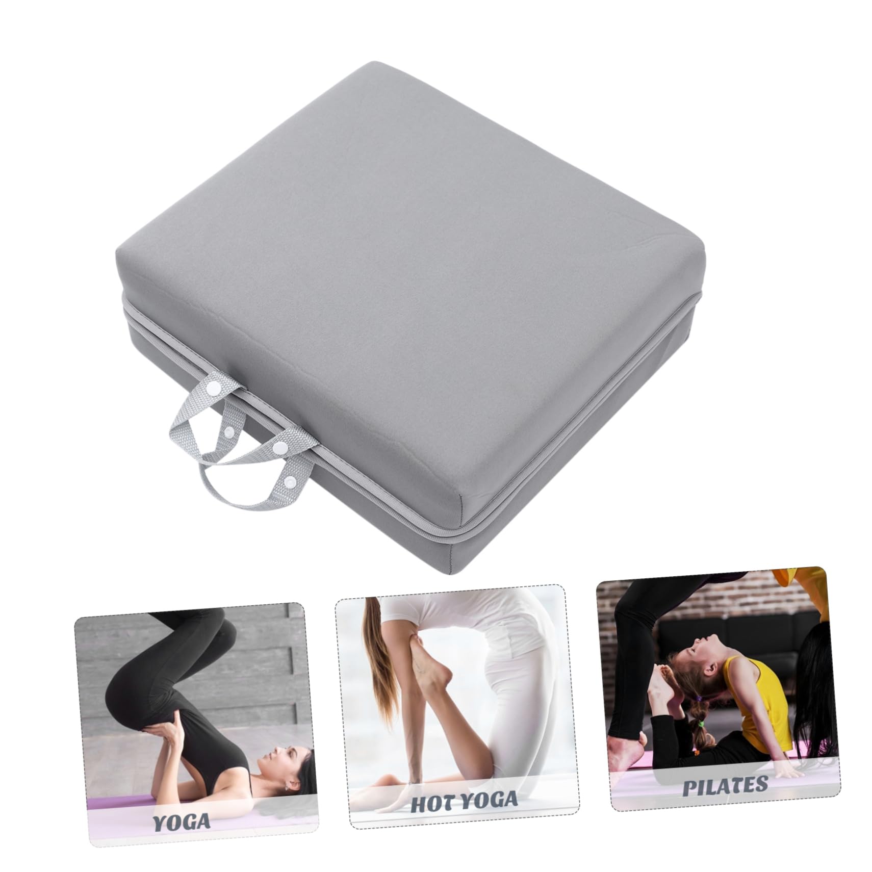 2 Piezas Almohadilla para Arrodillarse de y Flexible Cojín Protector para Rodillas Multifuncional para Jardín Baño Yoga y Trabajo Doméstico Color Gris