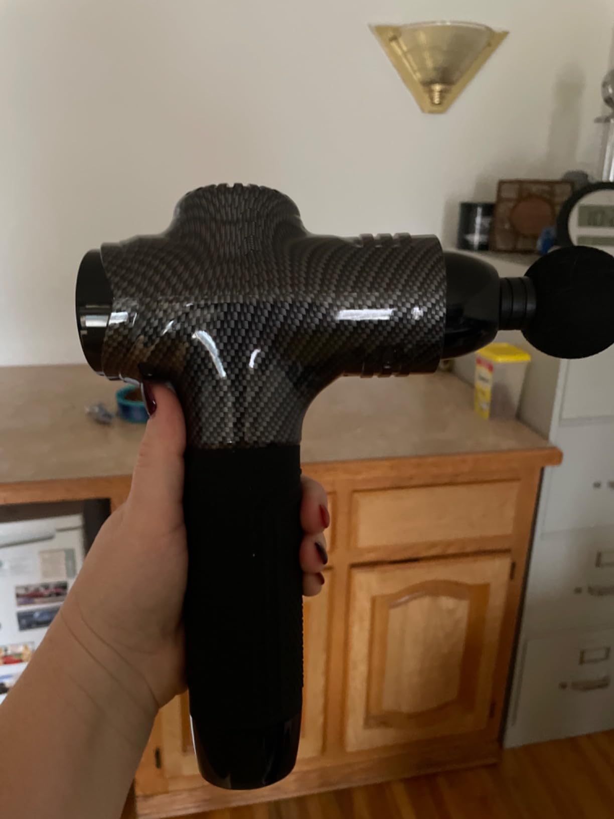 RAEMAO Massage Gun Deep Tissue, Back Massage Gun for Athletes for Pain