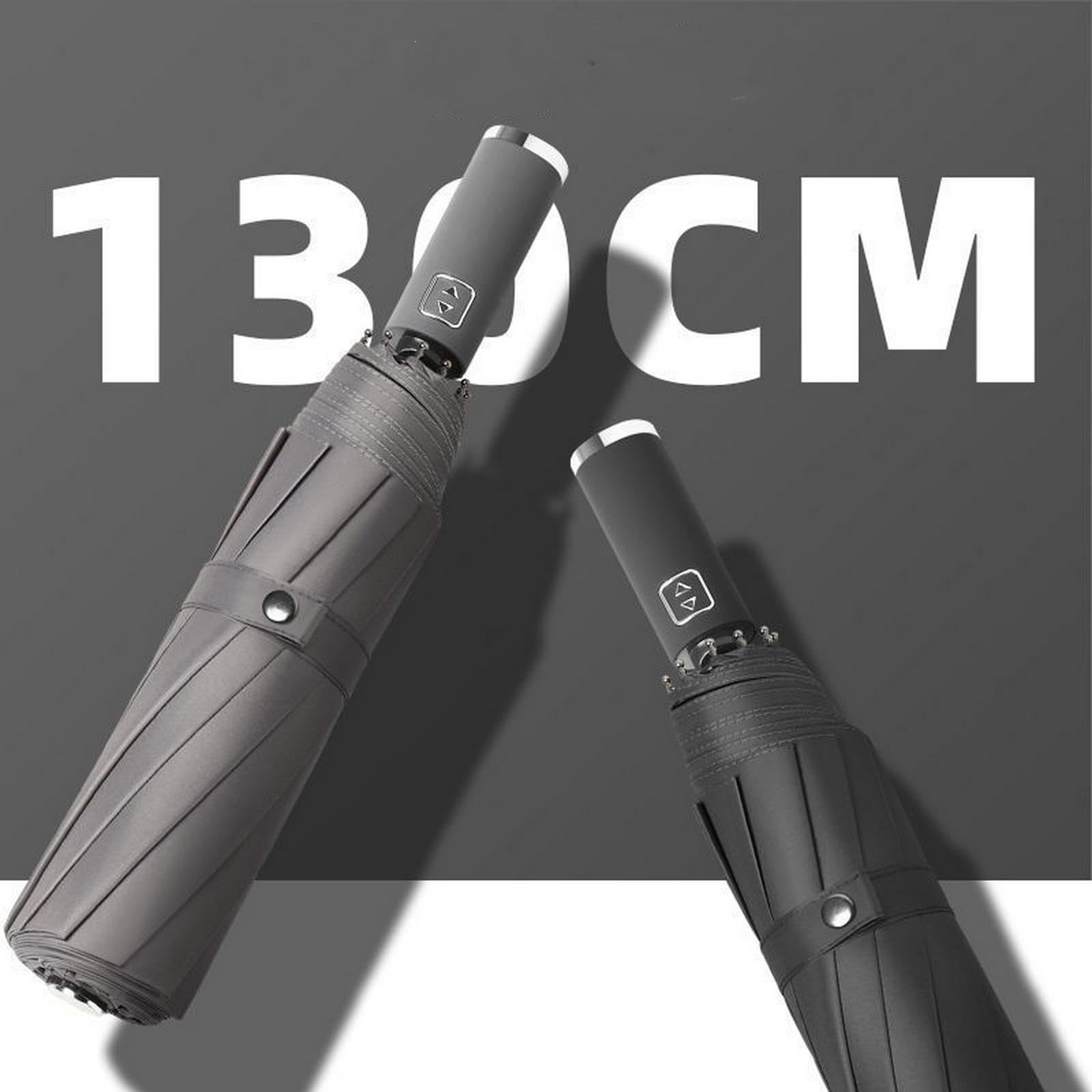 NOGRAX Ombrello Ombrello Da 2-3 Uomini Per Resistenza Al Vento Grande Formato 130Cm Diametro Ombrello Solare Pieghevole Full-Automatic Ombrello