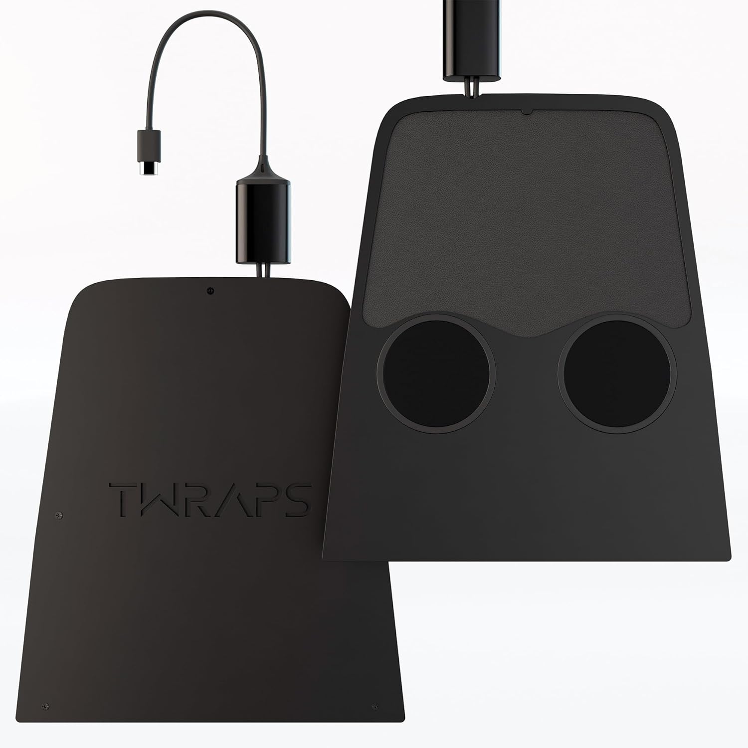 TWRAPS Dual Wireless Charging Pad for Ford Mustang Mach-E 2021-2026, Center Console Phone Charger for iPhone 14 15 16 17 Including Pro & Max, Compatible with MagSafe, 2022 2023 2024 2025 Accessories