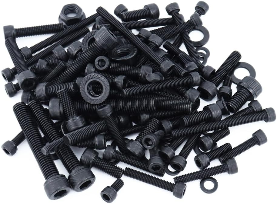 409 PCS ATV Complete Body Work Kit Set Fit for TRX400EX 2008-1999 TRX 400EX Kits, SUS304 Screw A-Arms Right & Left Case Cover Crankcase Exhaust Upper Sub-Frame Cylinder Head Cover Bolt