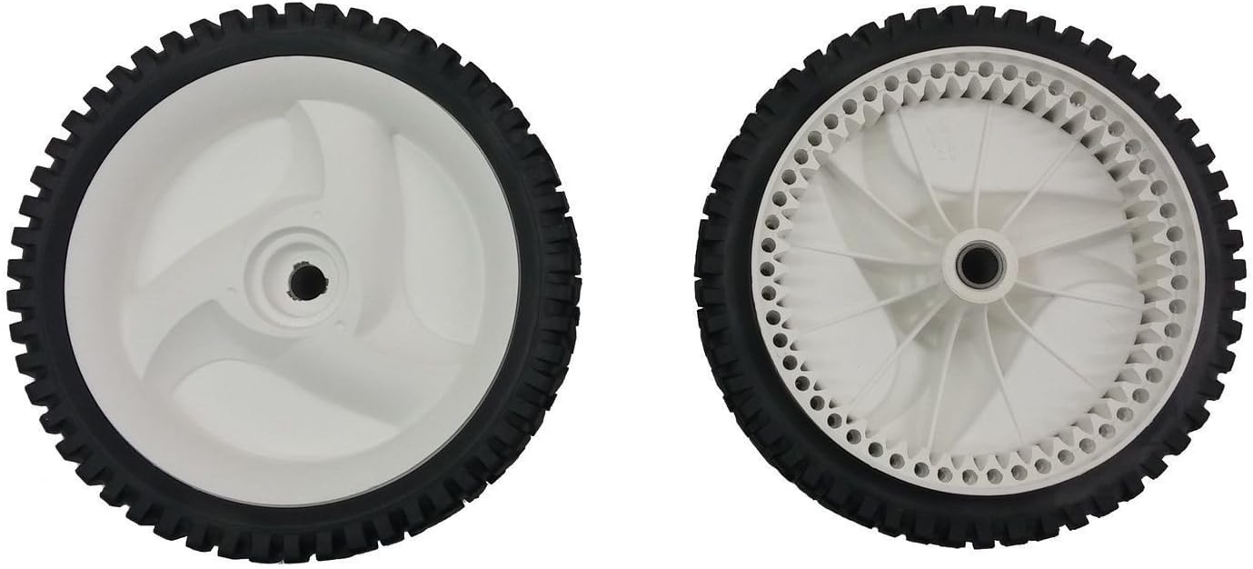 Set of 2 Husqvarna OEM Lawn Mower Front Wheel Tire 532403111 194231x427