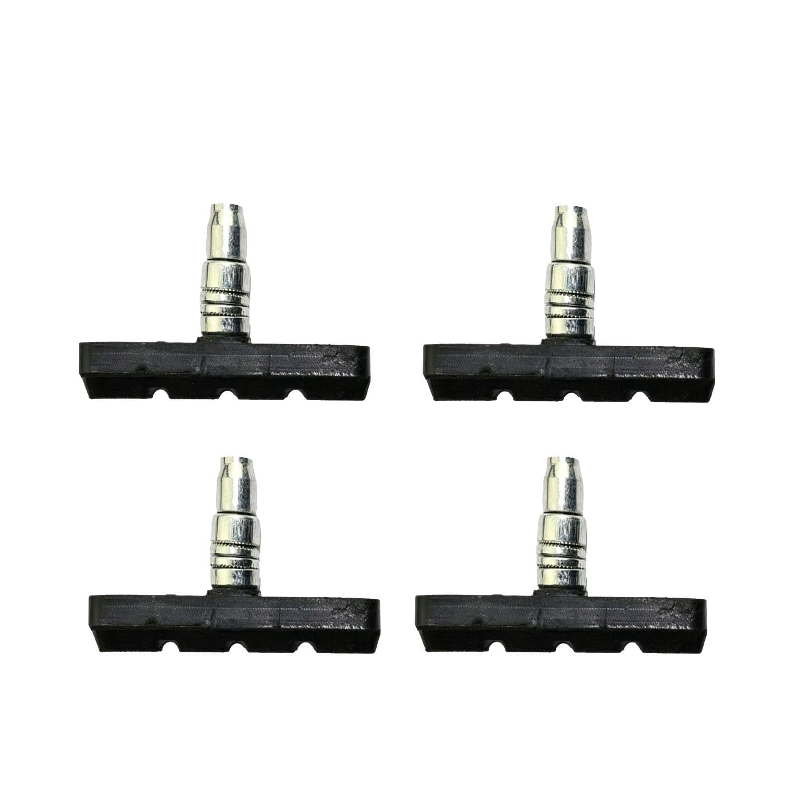 2 X Bike Bicycle Brake Pads, Bike V Brake Pad, Universal Brake Shoes, Length 70mm (2 Pairs)