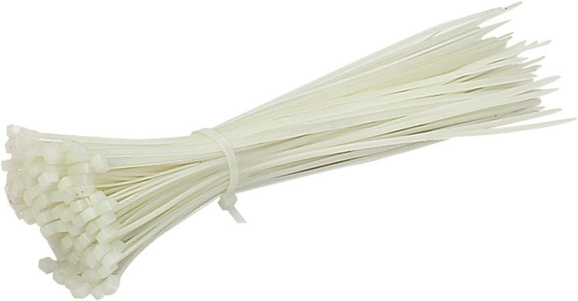 1000 PCS 40 Lbs 11.5" Natural Cable Wire Zip Nylon Tie Wrap 1000pk