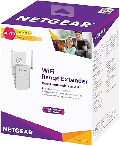 Miniatura 7 de NETGEAR Extensor de rango de malla WiFi EX6100: cobertura de hasta 1000 pies cuadrados y 15 dispositivos con amplificador y repetidor de señal