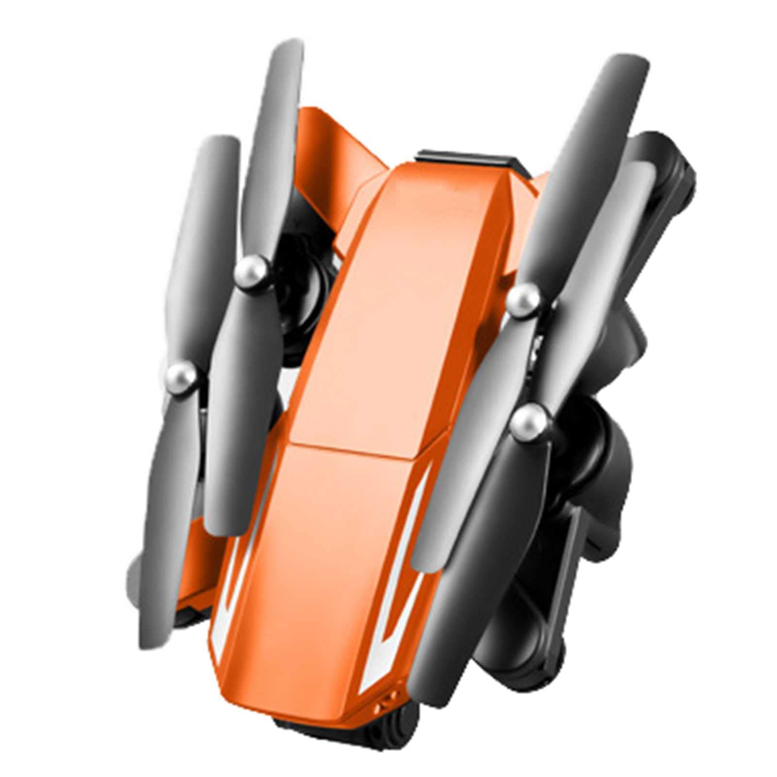 Drones with Camera for Adults 4K RC Quadcopter with 20 Minutes Flight Time Follow Me Auto Return Home Way-Points Functions Included Carrying Bag for Beginner (Orange 2 Batteries)