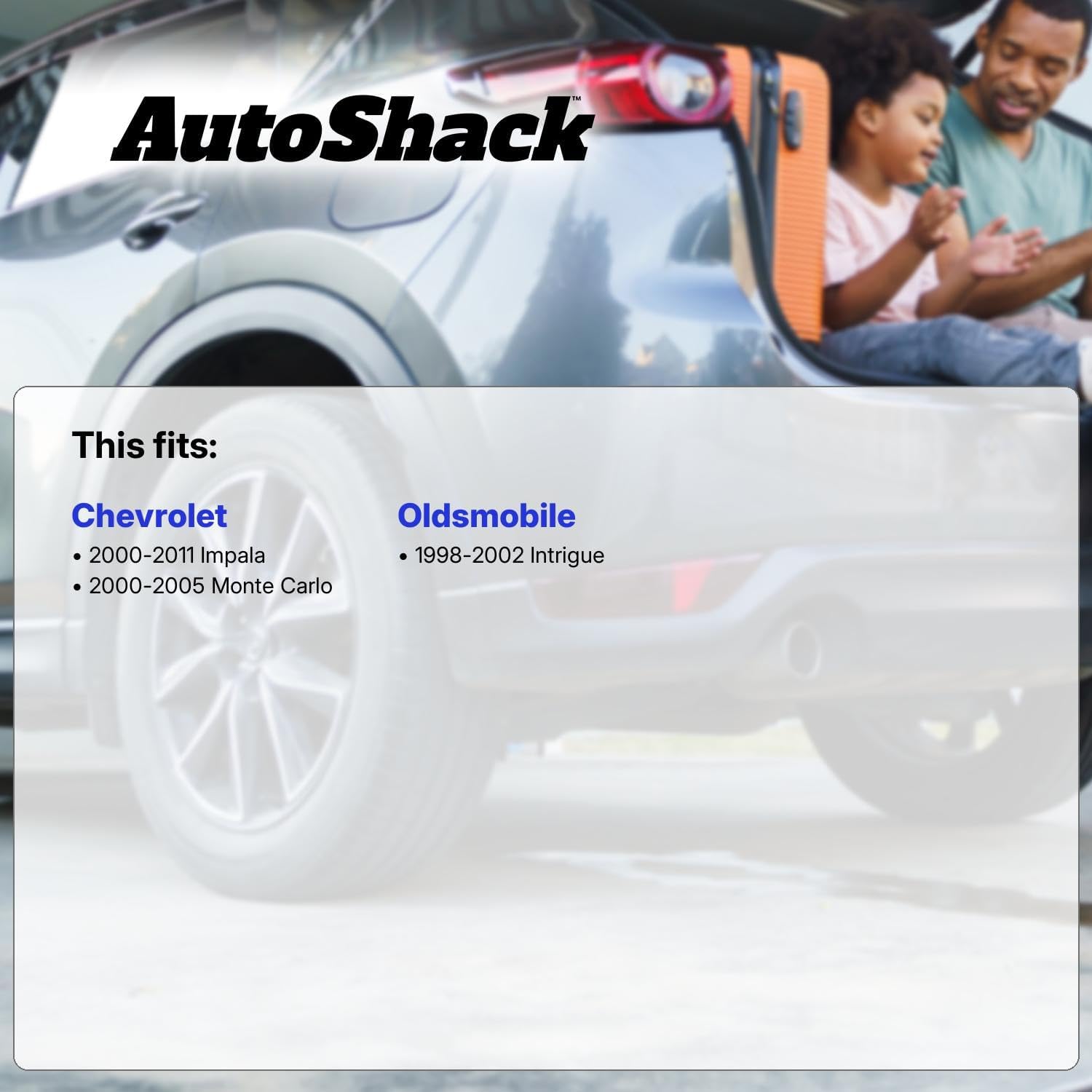 AutoShack Rear Complete Strut & Coil Spring Left & Right Replacement for 2007-2011 Chevrolet Impala 2000-2005 Chevrolet Impala 1998-2002 Oldsmobile Intrigue 2-PC Set