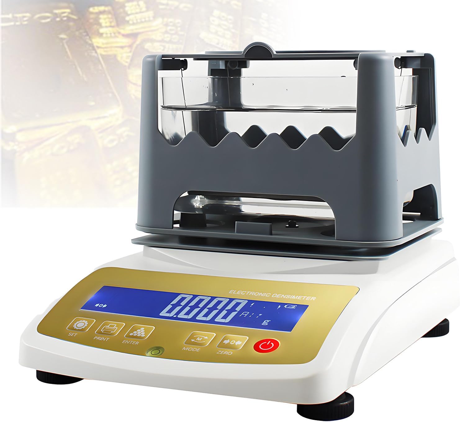 Professional Gold Density Tester & Precious Metal Analyzer | High-Accuracy Karat Purity Scanner for Jewelry, Bullion, Coin, Gold MDJ-1200K