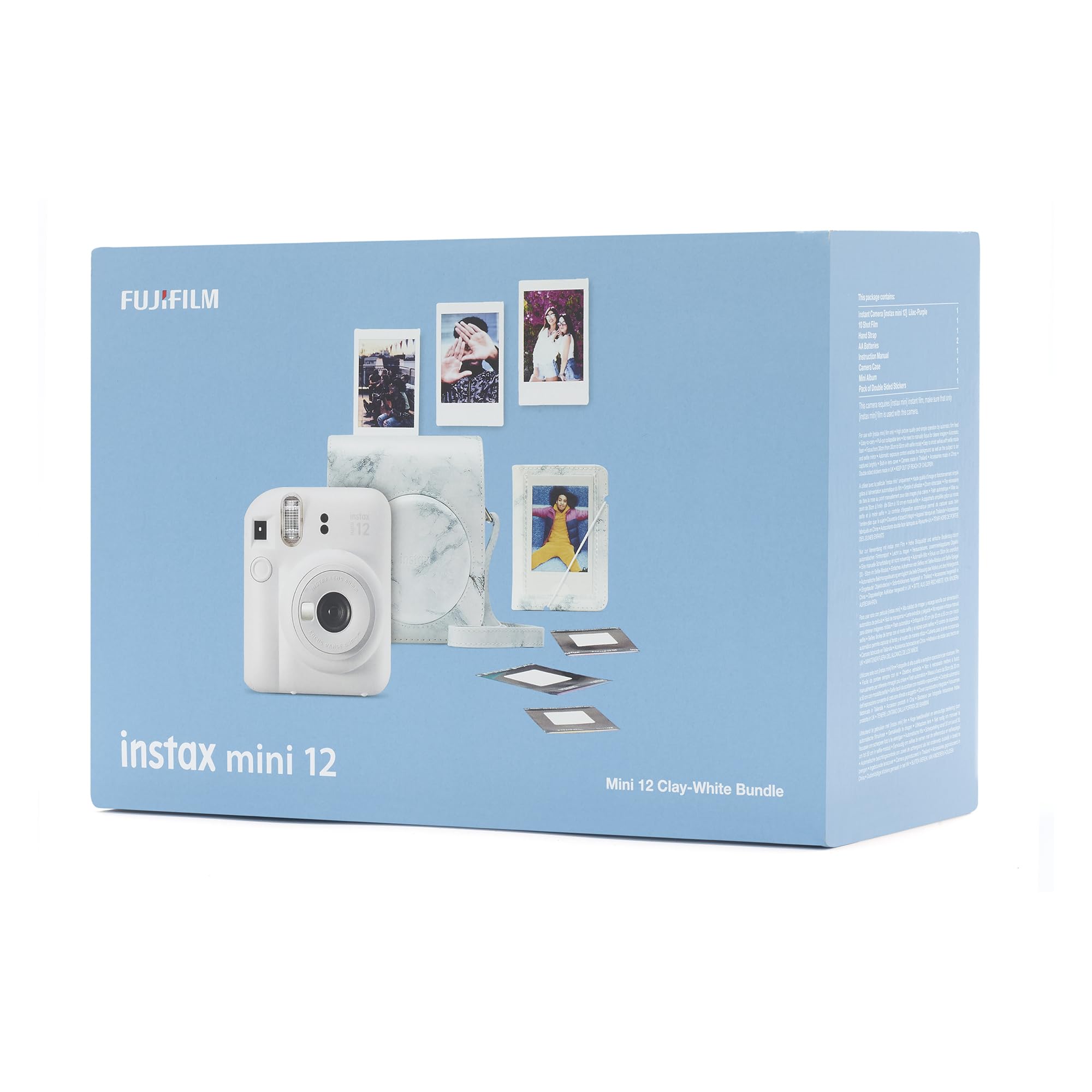 Fujifilm Instax Mini 12 Bundle Pack White - Dettaglio