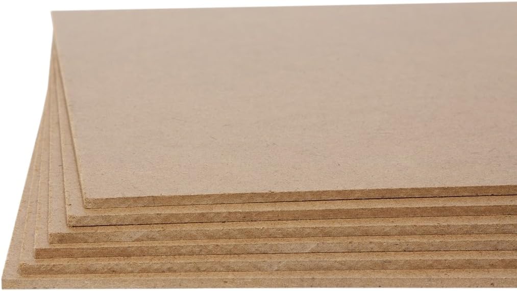 Jack Richeson Medium Density Untempered Hardboard(6 pack) , 8x10