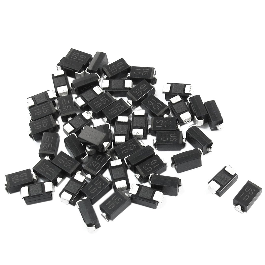 Diodi SMD SMT DO-214AC 200V 1A Diodi raddrizzatori ad Alta efficienza Diodi Schottky US1D 50 Pezzi
