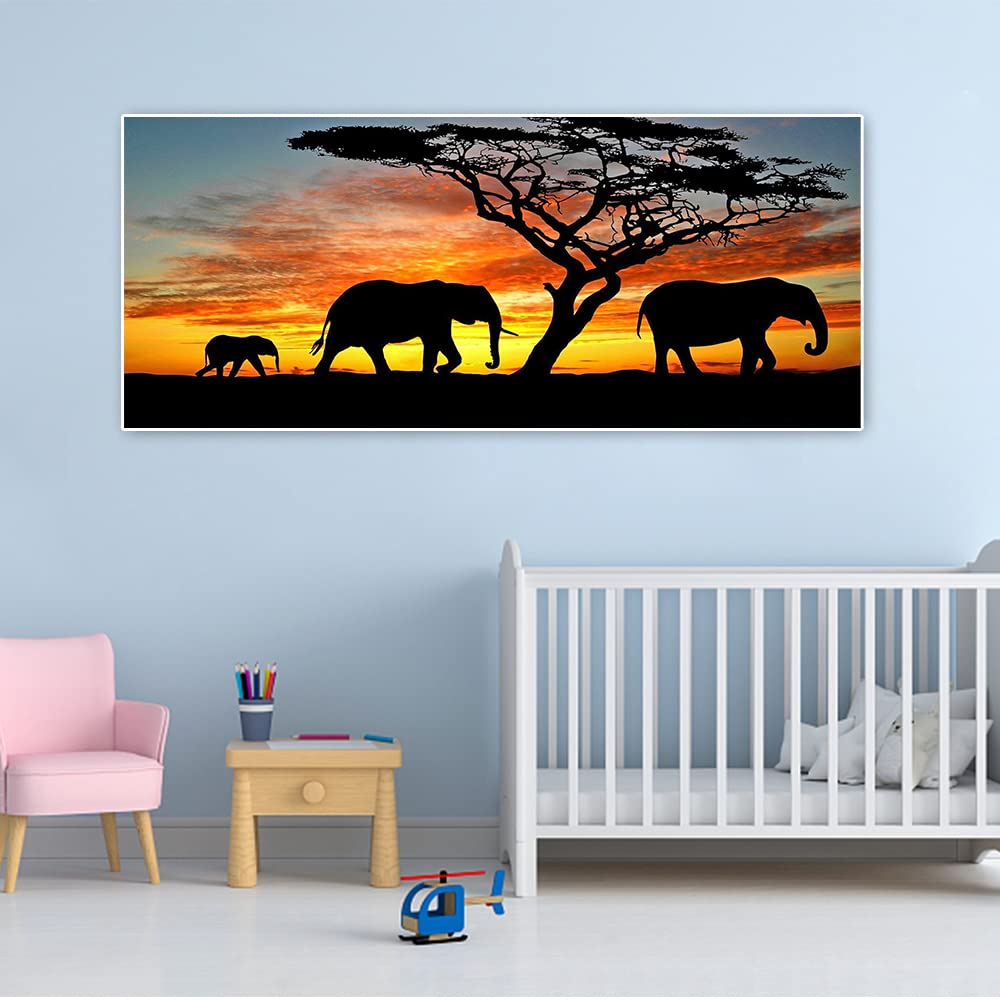 Peinture Diamant Oiseaux 110x50 Cm (intérieur 104x44 Cm) Diamond Painting Oiseaux Broderie Diamant Oiseaux Adultes Peinture Diamant Oiseaux Perroquets Broderie Strass Kit Bricolage Adulte Colibri